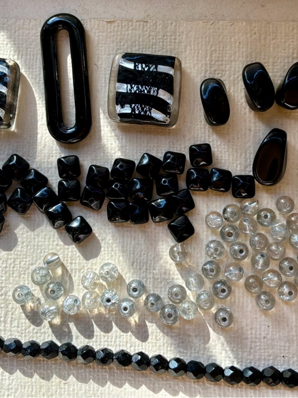 Artisan &Czech glass bead lot